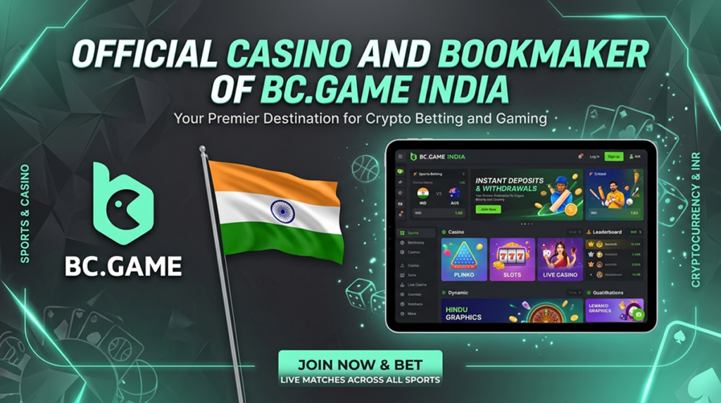 Official BC Game Casino and Sportsbook in India